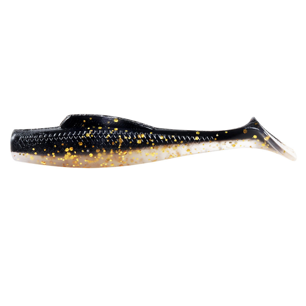 Cheery Paddle 6cm 2.3g 6pcs Soft Lure Paddle Bait T-Tail Soft TPR Shad Bait Fishing Lure – Worms & Grubs – view 4
