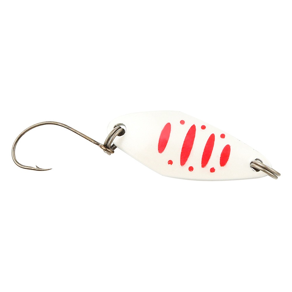 CHEERY 3.2g Colored Spoons Lures Single Hook Metal Casting Jig Lures Fishing Artificial Luminous Bait Spoon Fishing Lure – Metal Lure – view 4