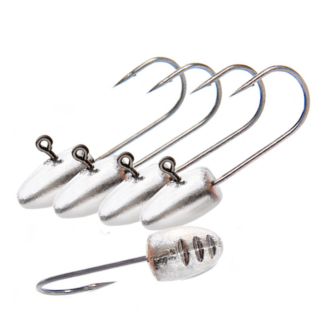 CHEERY 2g 3g 5g 7g 10g Jig Heads Hook Soft Artificial Bait Freshwater Seawater Barbed Lead Fishing Tackle Hooks – Fishhook – view 4