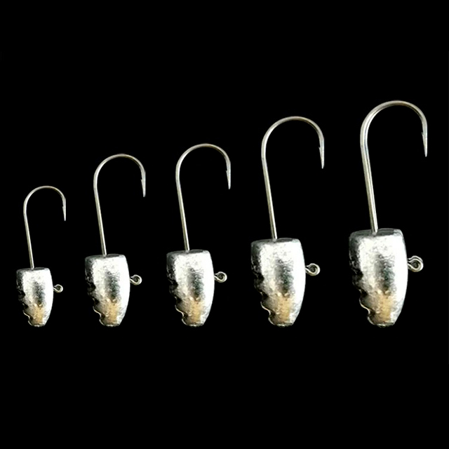 CHEERY 2g 3g 5g 7g 10g Jig Heads Hook Soft Artificial Bait Freshwater Seawater Barbed Lead Fishing Tackle Hooks – Fishhook – view 5