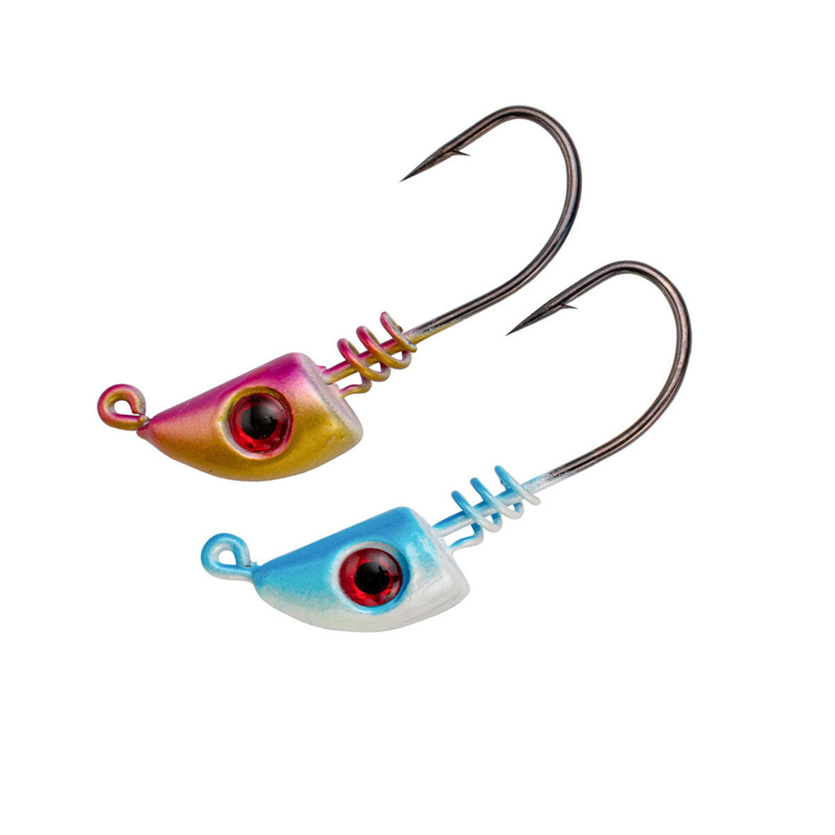 New Arrival Hotsale Jig Head Fishing Hook 3D Eyes Screw Lock Jighead – Fishhook – view 2