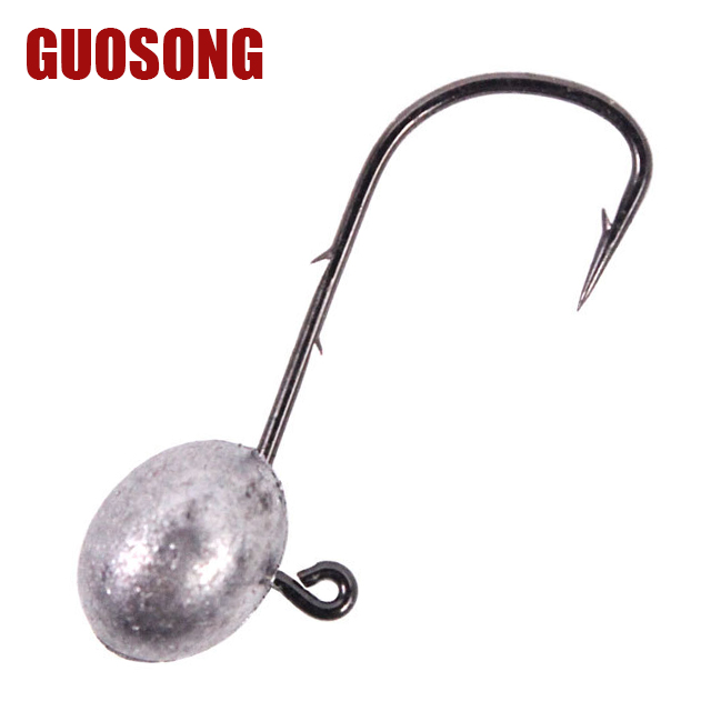 Mustad Flat Reinforced Thin Hook Double Back Lead Hook 2 Baithholders sharp Needle Point Round Head Jig Hook – Fishhook – view 5