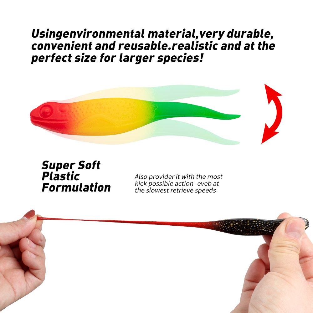Cheery Silicone Fishing Frog Artificial Soft Bait 10cm 11g Floating Lure for Freshwater Fish & Cod Model SL00133 – Worms & Grubs – view 4
