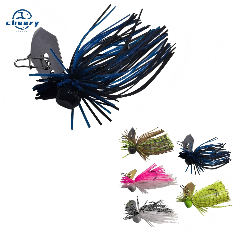 CHEERY 10g Water-blocking Board Composite Rotating Sequins Anti-hanging Bottom Sequins Lure Lure Artificial Bait – Fishhook – view 1