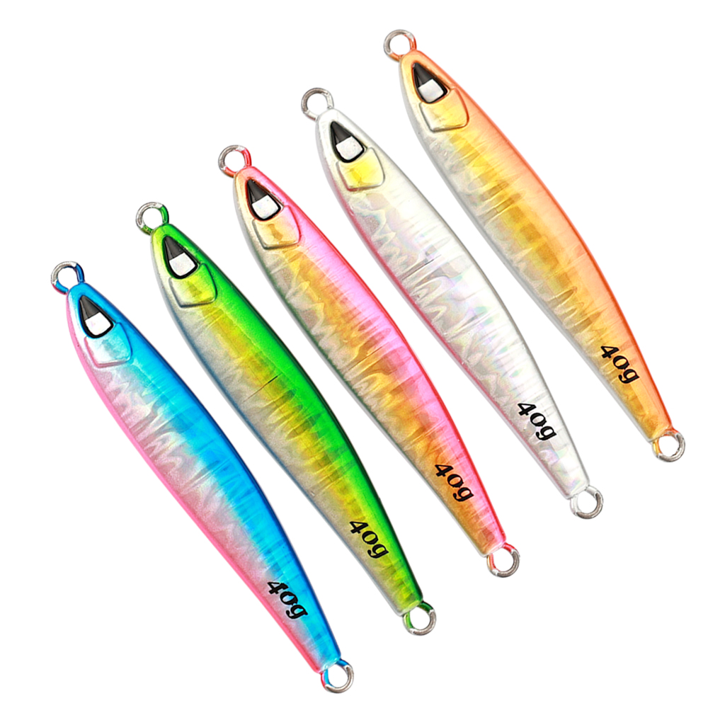 CASTFUN Casting Shore 40g 60g 80g 100g Hard Lead Lure Tuna Fishing Lures Metal Jig – Metal Lure – view 2