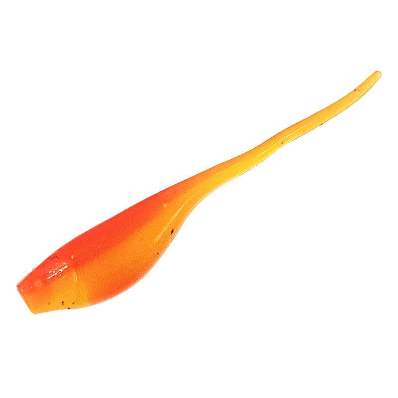 OEM High Quality 10pcs/bag 5cm 0.7g PVC Small Tadpole Lure Worm Pin Tail Soft Bait for Carp & Perch Midwater Fishing – Worms & Grubs – view 3