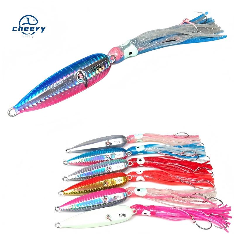 CHEERY 40G-200G ENGETSU Kabura Inchiku Jig, Saltwater Boat Trolling Fishing Lure for Sea Bass – Metal Lure – view 1