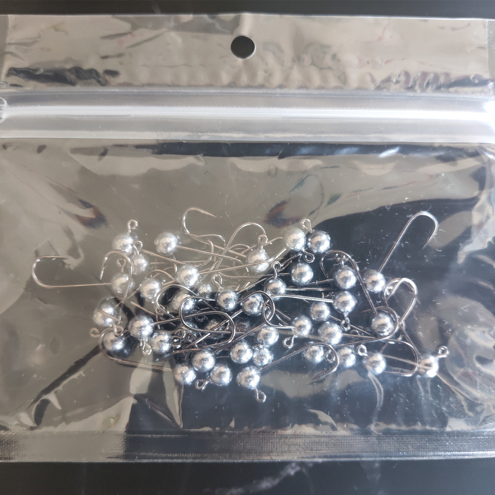 CHEERY 1g/1.5g/2g/3g/5g/7g Fishing Hook High Quality Jig Head Ball Shape Lead Jig Head Jig Hook – Fishhook – view 4