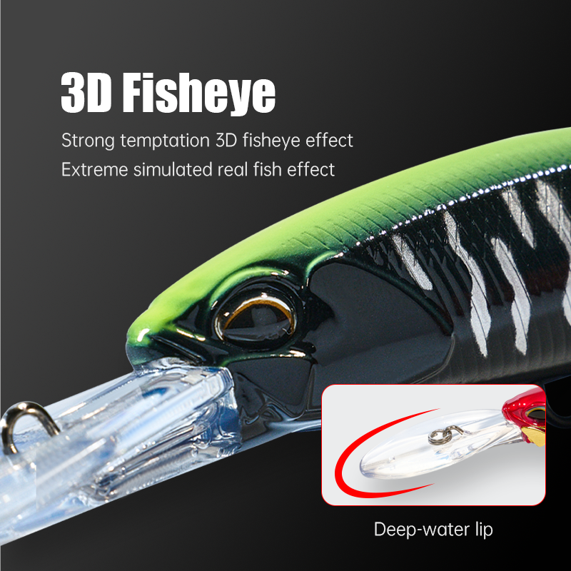 ZOZ New Design 12cm 24g Floating Minnow Fishing Lure Hard Bait Printed ABS Material for Mackerel and Bass – Minnow – view 5
