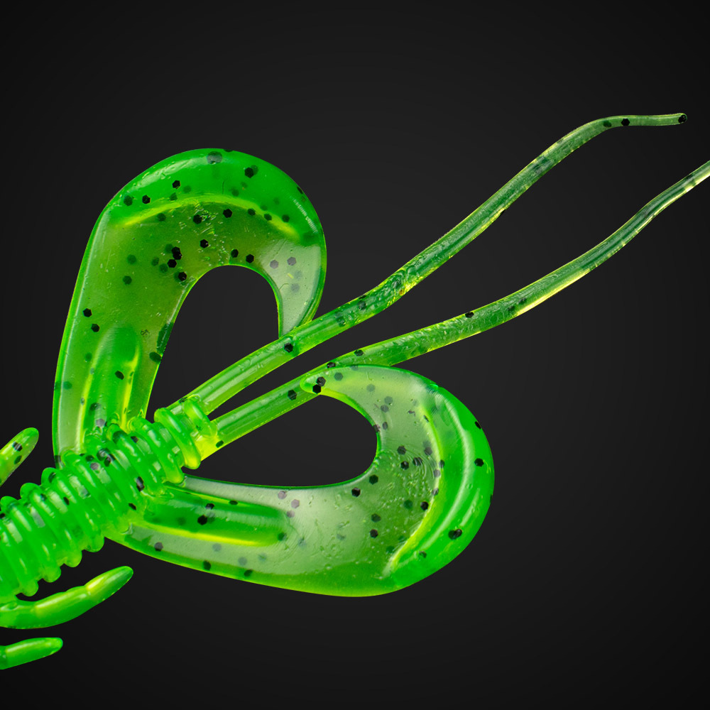 New Design 5cm/1.9g Shrimp Soft Bait Fishing Lure TPR Floating Salted Active Crayfish for Texas Rigs Jig Ned Split Drop Shot – Worms & Grubs – view 3
