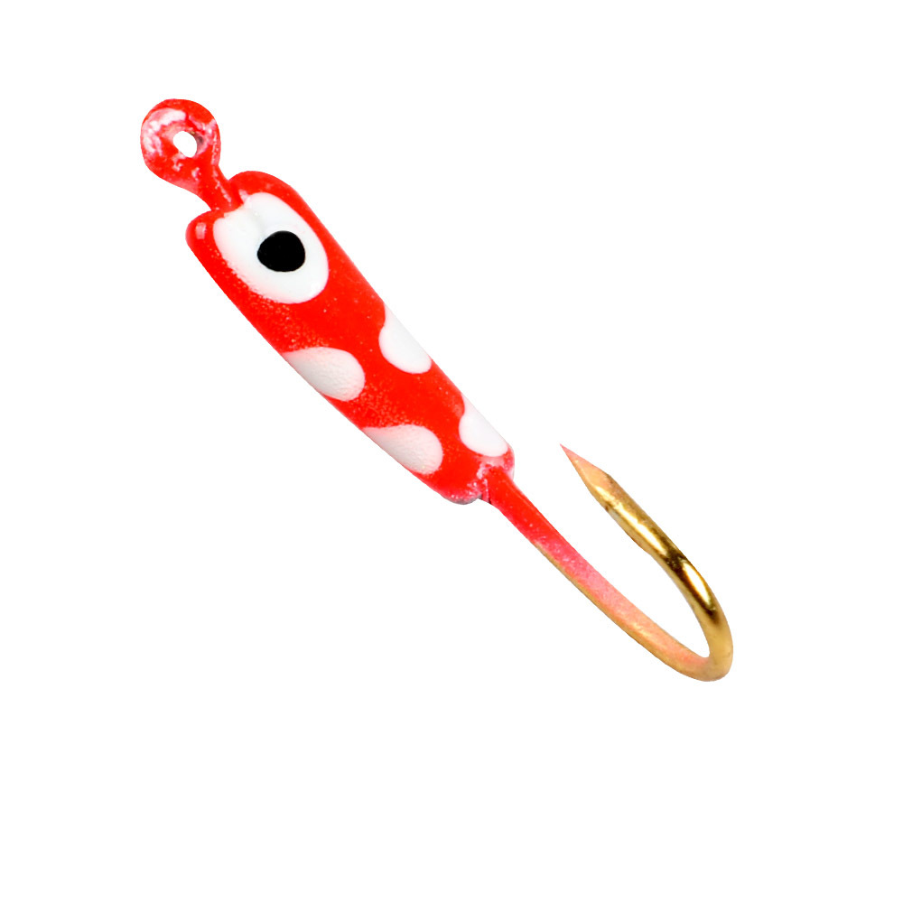 WEIHE 25mm/0.7g Luminous Ice Fishing Hook Mini Lead Fish Hook Root Fishing Hook – Fishhook – view 5