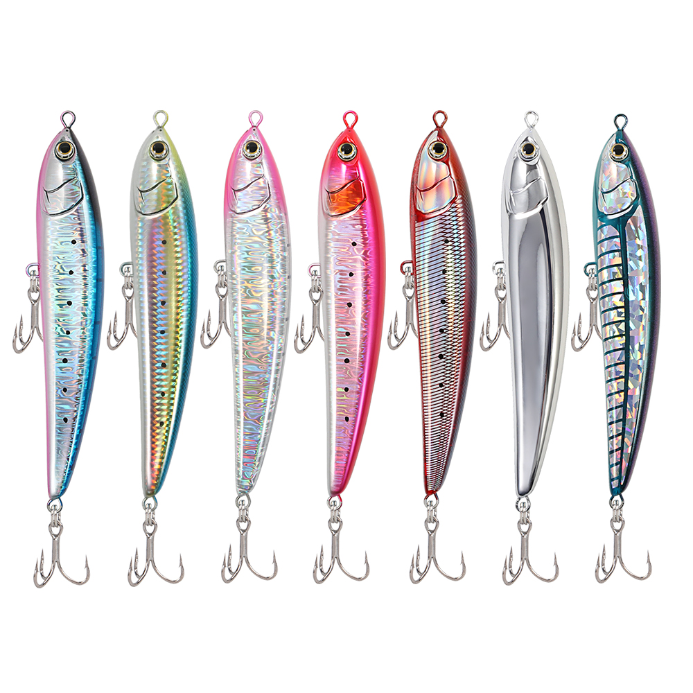 Jigging Pro 190mm 60g Hard Bait Pencil Fishing Lure ABS Material Floating Stick Bait for Saltwater Fish Ocean Boat Fishing Tuna – Pencil – view 1