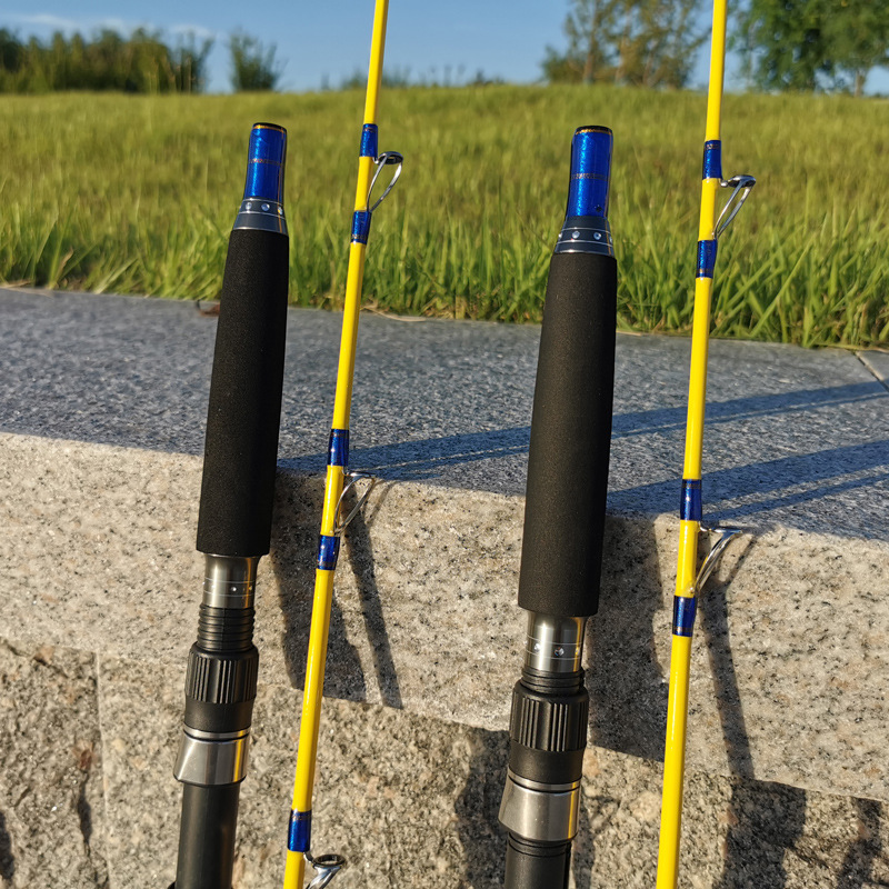 High Carbon XH Power Jigging Boat Rod for Big Game Fishing-1.6m/1.7m/1.9m Length Options – Fishing Rod – view 5