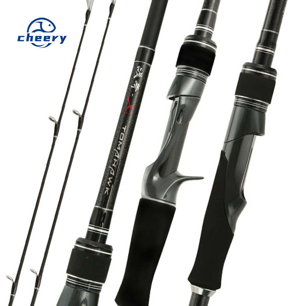 CHEERY Wholesale Freshwater Bass Fishing Rods 1.8m-2.4m 30T Carbon Fiber H/XH Action Spinning & Baitcasting Rods – Fishing Rod – view 1