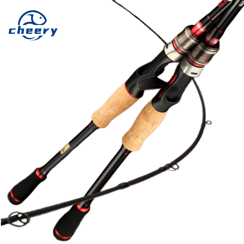Single or Double Rod Tips Carbon Fiber Lure Rod with Straight Handle or Pistol Grip Set ML Road Slide Fishing Rods – Fishing Rod – view 1