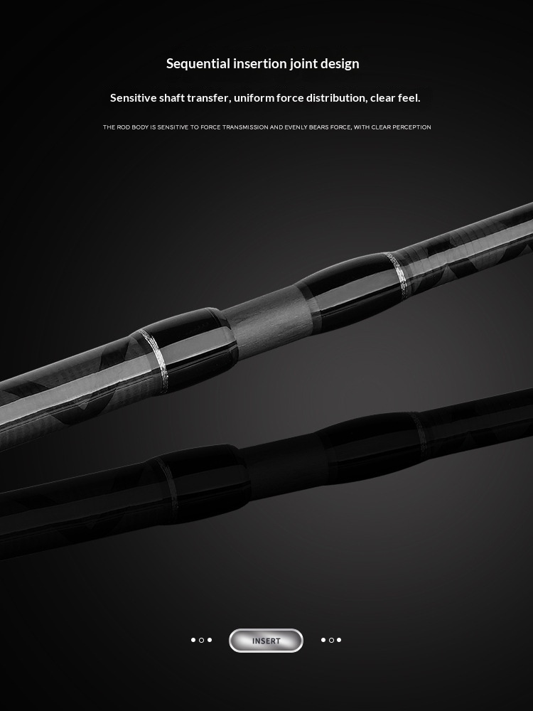 NEW Super Long-distance Investment Road Asian Luya Rod 3.0/3.6 Carbon Super Hard H Adjustment Three-section Portable Fishing Rod – Fishing Rod – view 5