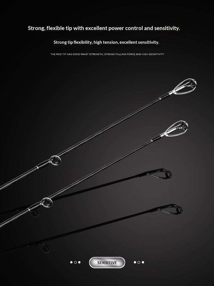 NEW Super Long-distance Investment Road Asian Luya Rod 3.0/3.6 Carbon Super Hard H Adjustment Three-section Portable Fishing Rod – Fishing Rod – view 4