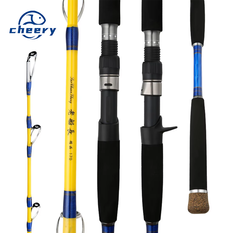 Good Quality Slow Pitch 2 Section Offshore Fishing Rod Jigging Boat Rods for Saltwater – Fishing Rod – view 1