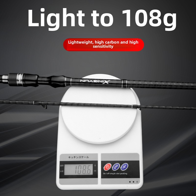 HOWELL Professional M Power Ultra-Fast Carbon Action Bass Fishing Rod EVA Handle Black Pit for Lake and Stream Carp Fishing – Fishing Rod – view 4