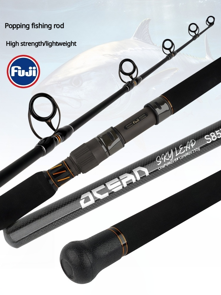 CHEERY GT Tuna 240-390g Carbon Fiber Medium Heavy Lure Rod for Sea Fishing Stainless Steel Guides Offshore Raft Boat Use – Fishing Rod – view 3