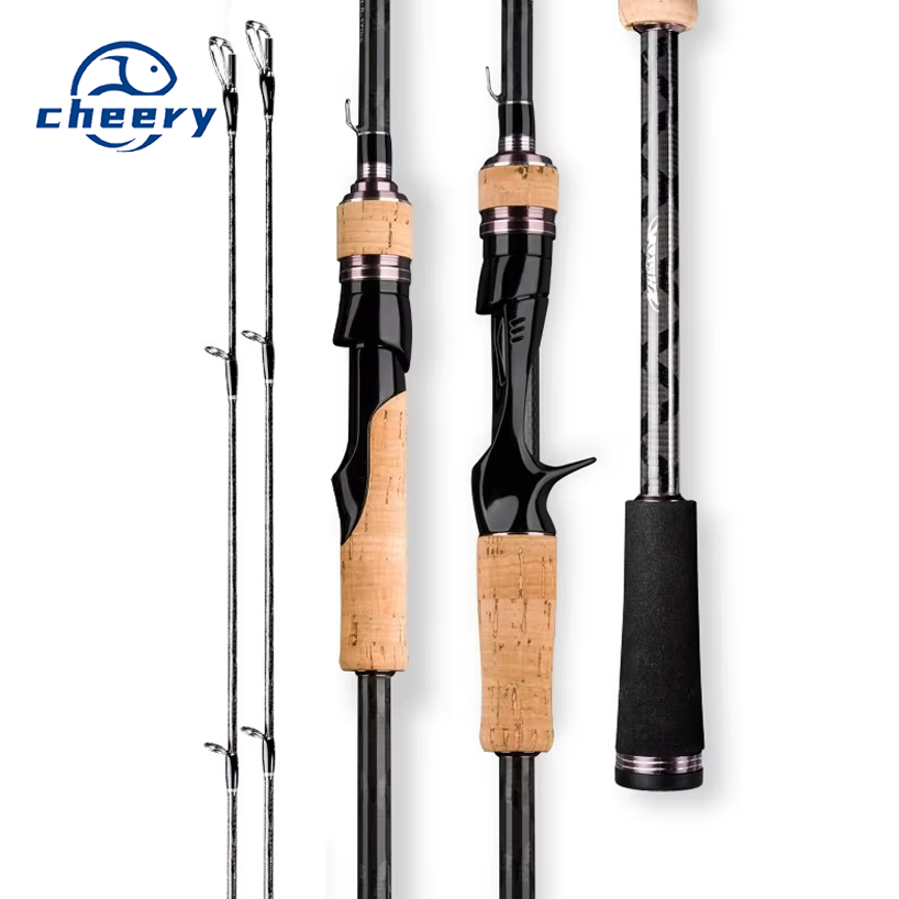 Ultralight Power Medium 2 Section 5g-30g High Carbon Fiber 1.8M 2.1M 2.4M Rod Light Bass Spinning Casting Fishing Rod – Fishing Rod – view 1