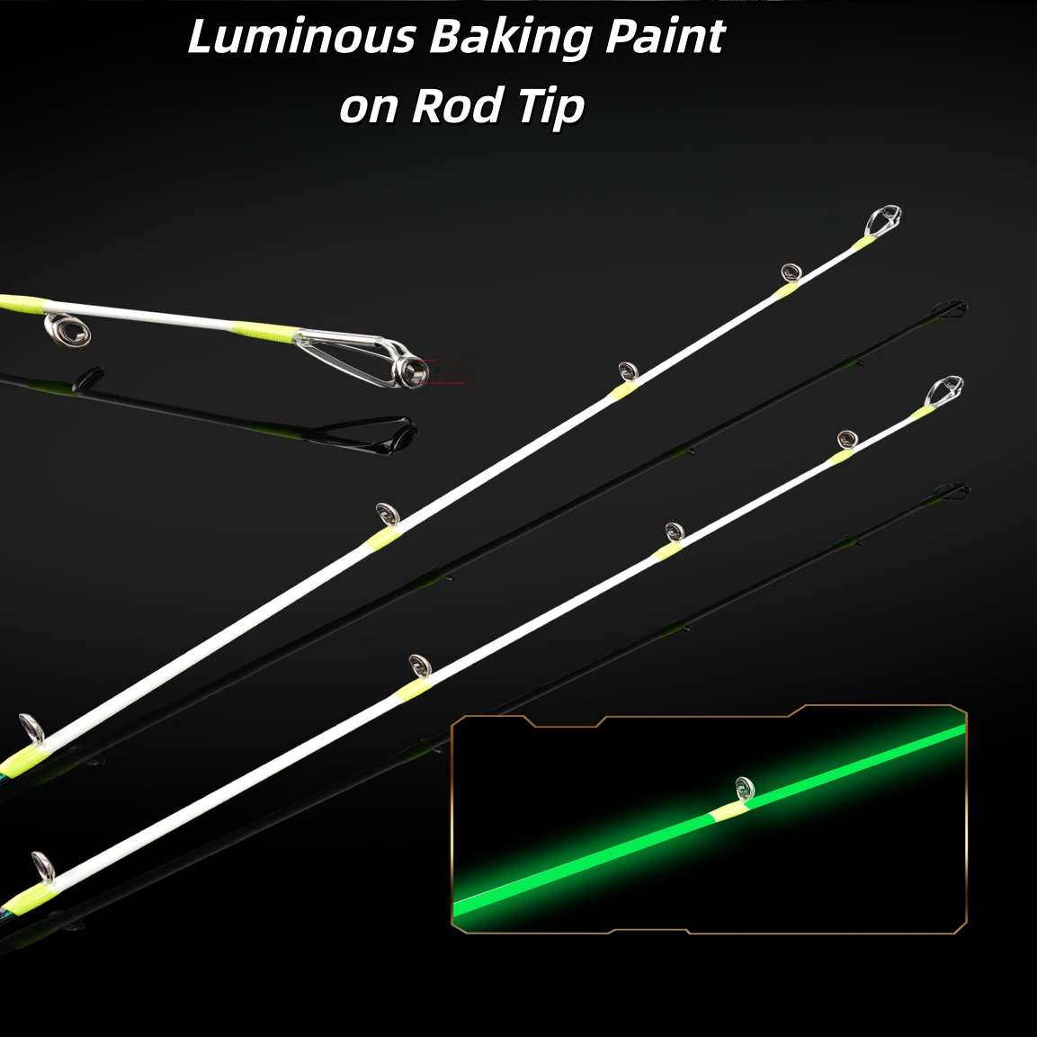 SNEDA Offshore Boat Fishing Rod 2.1m 2.4m 2.7m Glow Tip for Night Fishing Rod for Blackfish Croaker Seabass – Fishing Rod – view 2