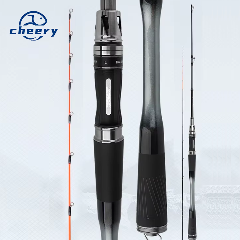 CHEERY 1.68m 1.8m 1.98m Carbon Fiber Medium Action Boat Sea & Stream Fishing Rod with Soft Tips and Reel Seat for Crucian Carp – Fishing Rod – view 1