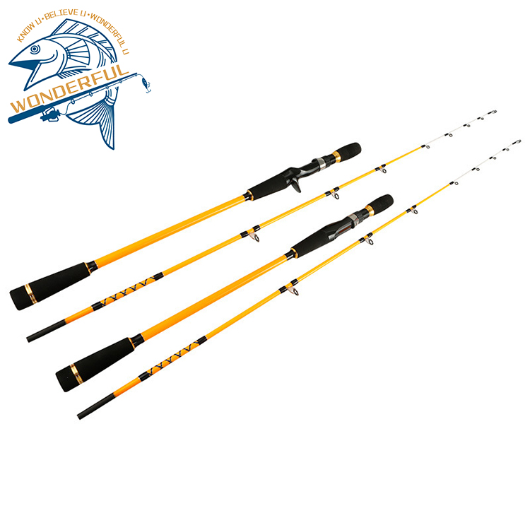 1.55m 1.7m 2 Section Carbon Solid Tip Spinning Casting Offshore Boat Slow Pitch Jigging Fishing Rod – Fishing Rod – view 1