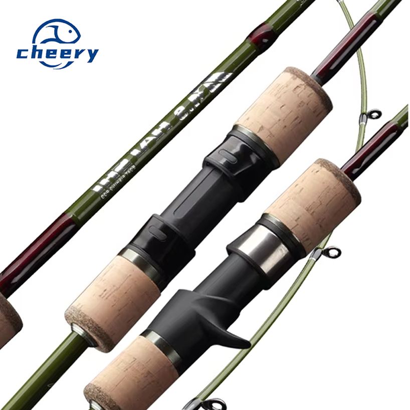 CHEERY 1.8m 1.9m 80g-300g Carbon Solid Rod Tip High Carbon 2 Setions Spinning Casting Lure Jig Slow Pitch Jigging Fishing Rods – Fishing Rod – view 1