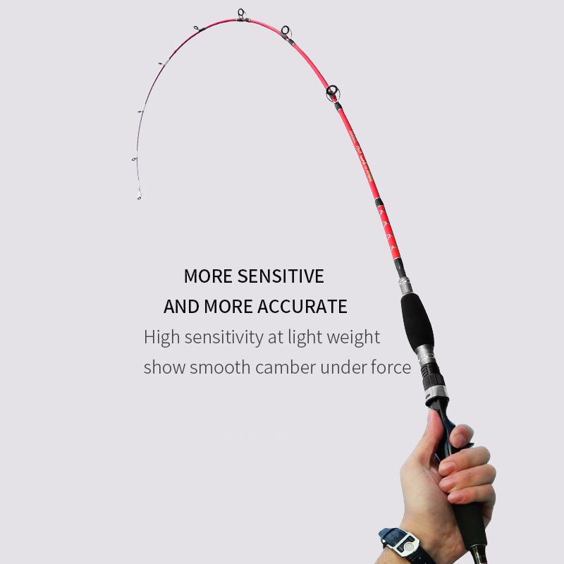 Casting Slow Pitch Jigging Rod Pesca Solid Fiber Fish Rod 1.9M Carbon Jigging Fishing Rod – Fishing Rod – view 3