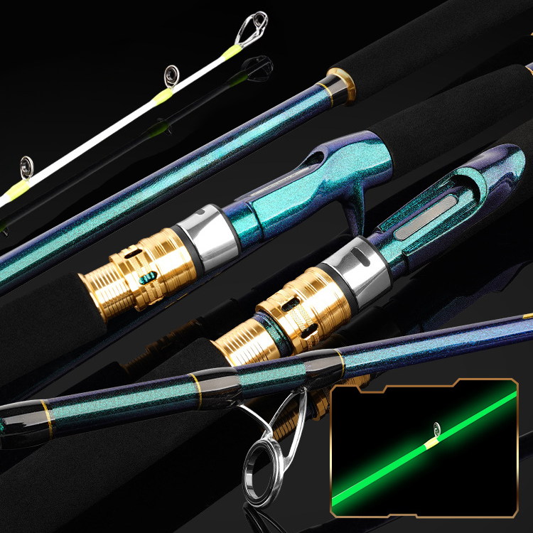 Cheery 1.5m 1.8m 2.1m 2.4m Carbon Fiber FAST Saltwater Lure Shore Jigging Offshore Fishing Spinning Casting Boat Rod Sea Bass – Fishing Rod – view 3