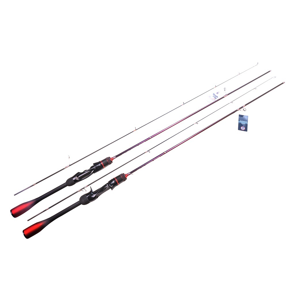Cheery New Fuji Guide Ring Full Carbon Ultra Light 100g 2-Piece Luya Rod for River/Stream Fishing Weihai Factory – Fishing Rod – view 2