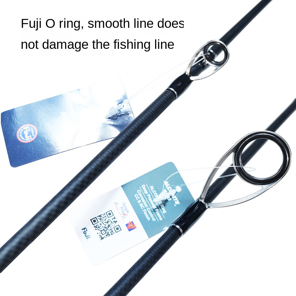 Cheery New Full Fuji Configuration 2.1m Full Carbon Luya Rod with Fast & Hard Adjustment for Lake Fishing – Fishing Rod – view 2
