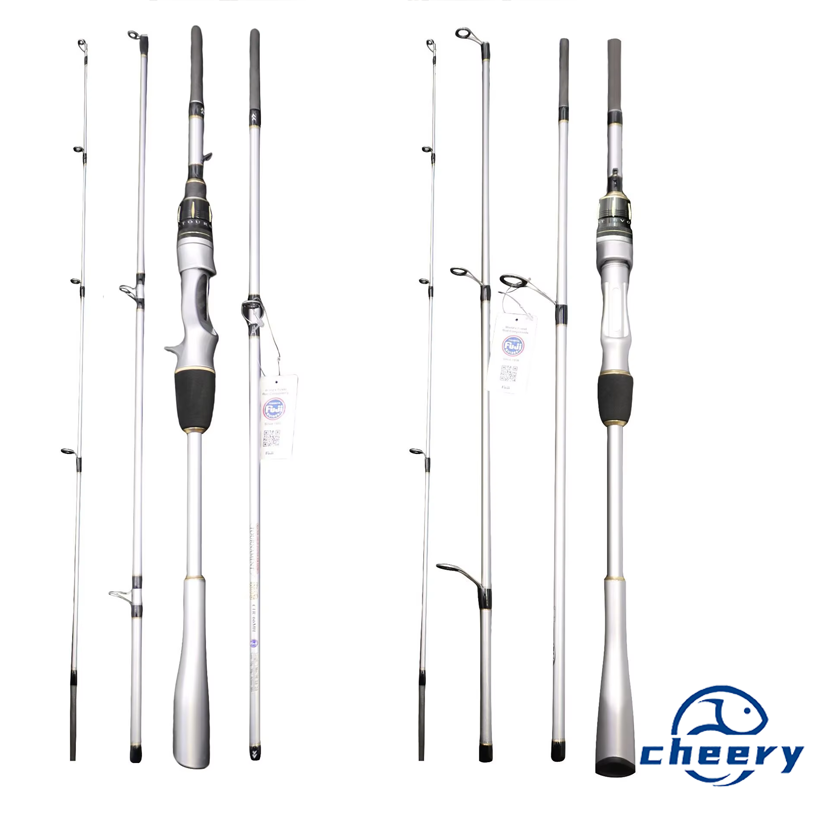 Cheery New 1.98m 4-Piece Portable Luya Travel Rod MH Fast Adjustment Carbon Super Hard Tone River Use 145G Lightweight – Fishing Rod – view 1