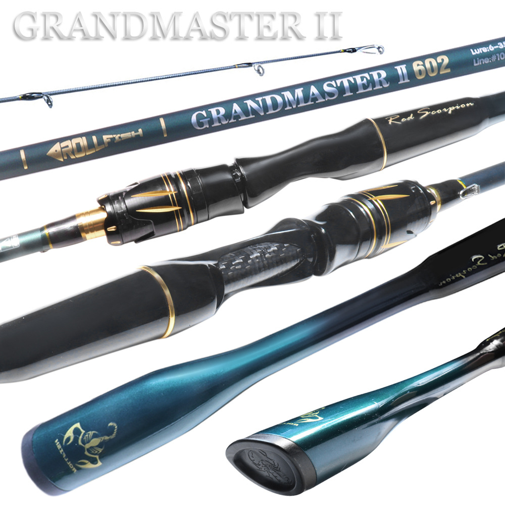 Cheery New Double Slightly Generic Luya Fishing Rod Carbon M/MH Remote Investment Novice Soft Tune 1.8m-2.4m Spot Wholesale – Fishing Rod – view 2