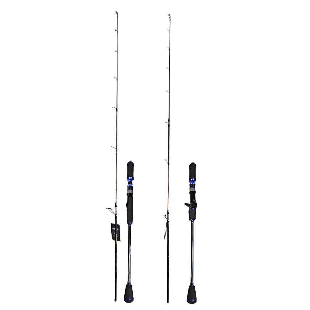 Cheery Full Fuji Carbon Sea Fishing Boat Rod Luya Rod Slow Shake/ Fast Pumping Action 1.8m-1.98m 2-Piece Hard 135cm Collapsed – Fishing Rod – view 2