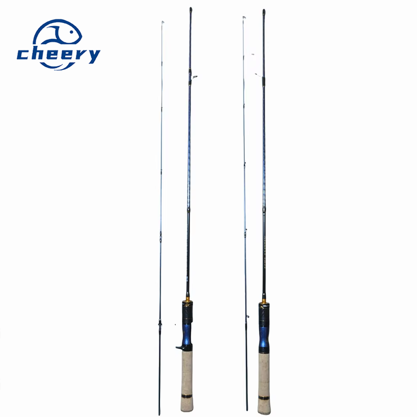 Cheery New Solid Carbon Fiber Micro Ultra Light 2-Piece Soft Tune Horse Mouth Rod Luya Fishing Rod Spot Wholesale – Fishing Rod – view 1