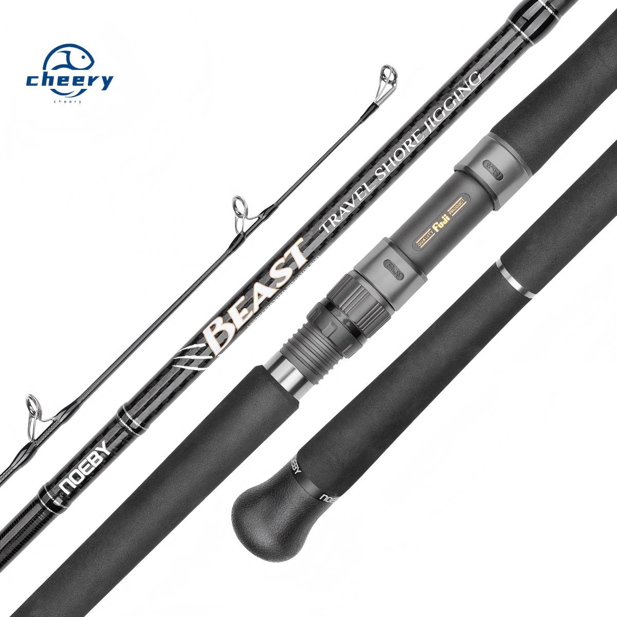 CHEERY Jigging Fishing Rod NOEBY Fuji Travel Shore Jigging Fishing Rod 8'10'' 2.70m 5 Piece Shore Rods Travel Fishing Pole – Fishing Rod – view 1