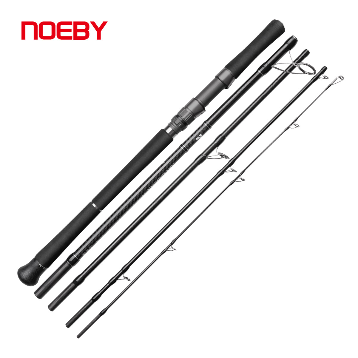 CHEERY Jigging Fishing Rod NOEBY Fuji Travel Shore Jigging Fishing Rod 8'10'' 2.70m 5 Piece Shore Rods Travel Fishing Pole – Fishing Rod – view 2
