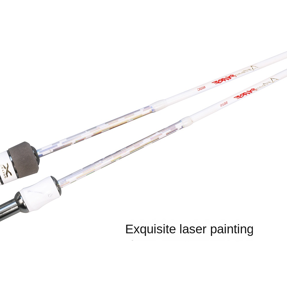 Cheery New Small White Solid Carbon Luya Horse Mouth Rod for Luya ARTEMISPURE Stream Fishing Rod 85g-100g 1.5m-1.98m – Fishing Rod – view 5