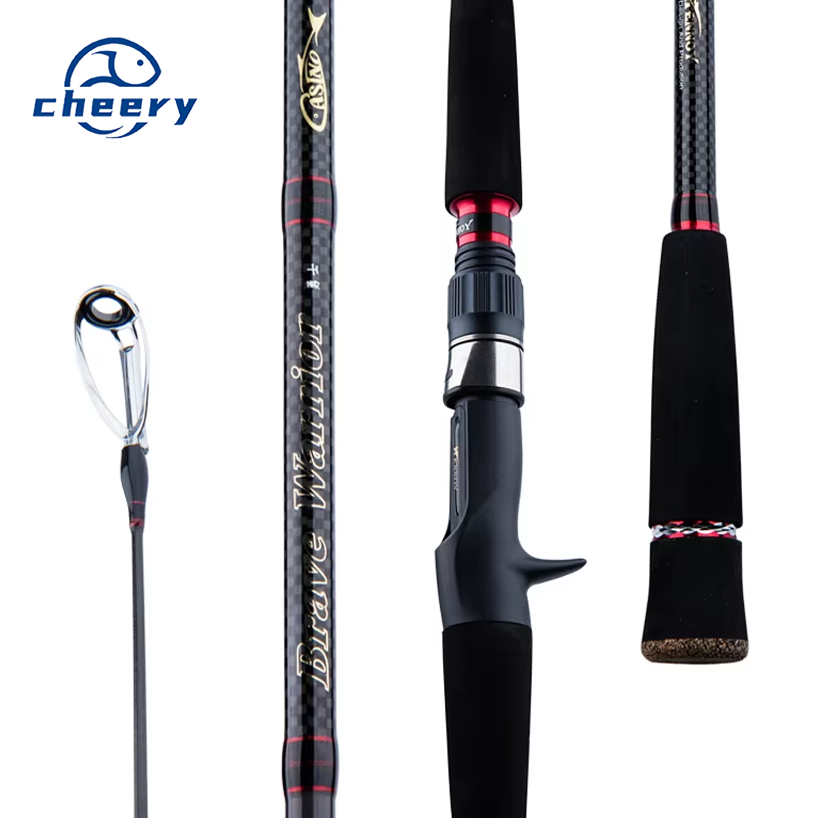 High Quality Carbon Fiber 1.8m-2.7m Heavy Boat Fishing Rod Trolling Fishing Rod Saltwater Big Game Sea Fishing Rod – Fishing Rod – view 1
