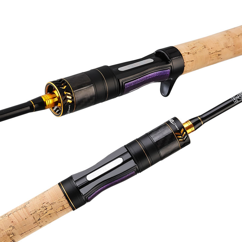 New Arrival Ultra Light 1.68m 1.8m 1.98m Carbon Fishing Rod for Lure Bass Perch Carp Trout Lake Casting Spinning & Pole Fishing – Fishing Rod – view 4