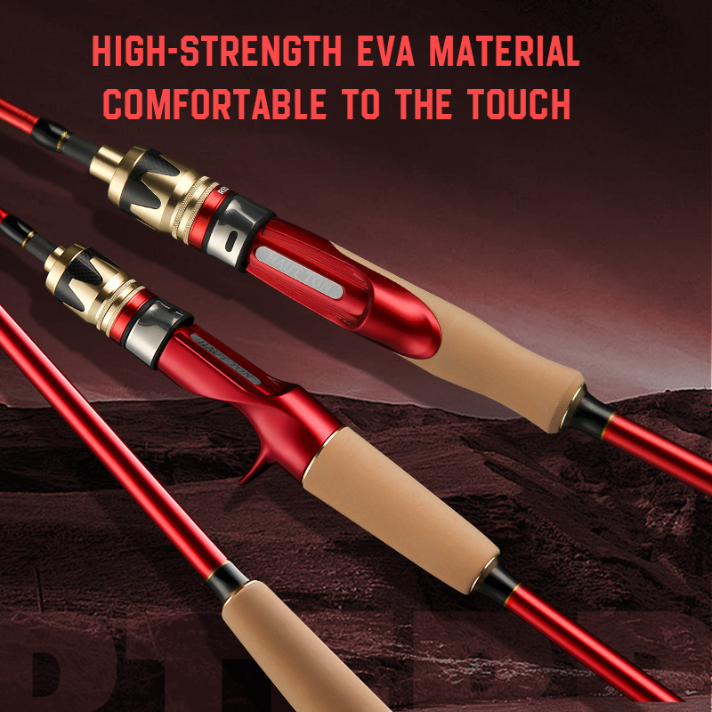 CHEERY Ultralight 1.5m/1.68m Carbon Fiber Baitcasting Rod for Ocean Boat Fishing for Squid Jig and Cuttlefish Casting Rod – Fishing Rod – view 3