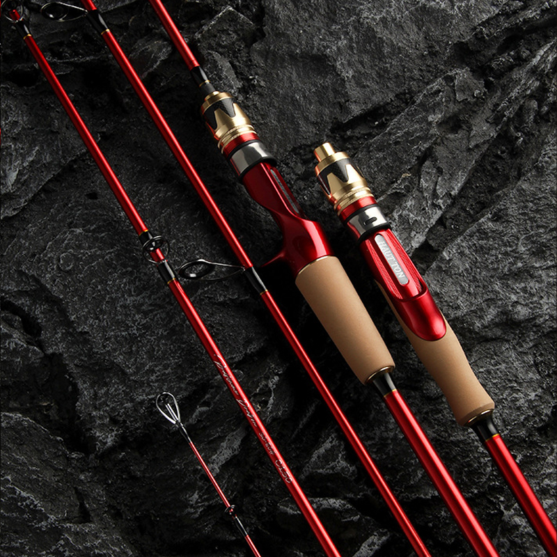 CHEERY Ultralight 1.5m/1.68m Carbon Fiber Baitcasting Rod for Ocean Boat Fishing for Squid Jig and Cuttlefish Casting Rod – Fishing Rod – view 2