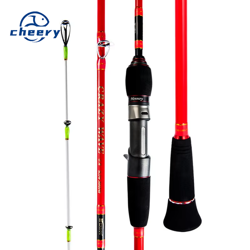 CHEERY Bassmaster High Carbon 1.8m Slow Jigging Fishing Rod Saltwater Spinning Bait Casting Fishing Rod Pole – Fishing Rod – view 1