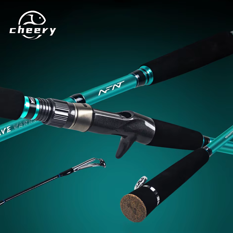 High Carbon Fiber Custom Boat Fishing Rod Long Casting Saltwater Bass Fishing Rod Spinning Casting Rod – Fishing Rod – view 1