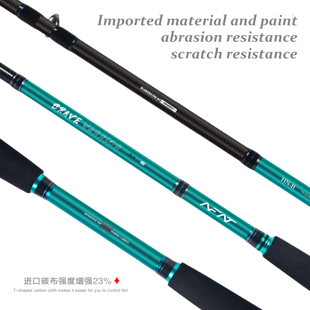 High Carbon Fiber Custom Boat Fishing Rod Long Casting Saltwater Bass Fishing Rod Spinning Casting Rod – Fishing Rod – view 2