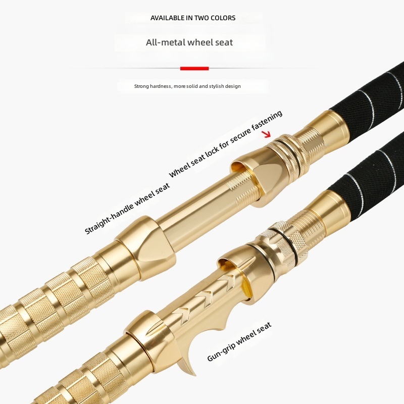 Wholesale Super Hard 150# Handmade Sea Fishing Rod Bottom Rod Cod Rod Weihai Fishing Gear Deep Sea Tuna GT Marlin Fishing – Fishing Rod – view 3