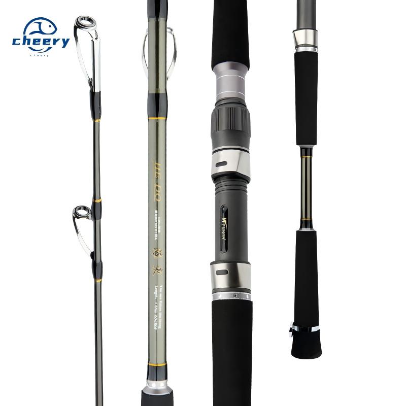 CHEERY Wholesale Custom Carbon Fiber Heavy Boat Fishing Rod Trolling Fishing Rod Pesca Chinese Sea Fishing Rods – Fishing Rod – view 1