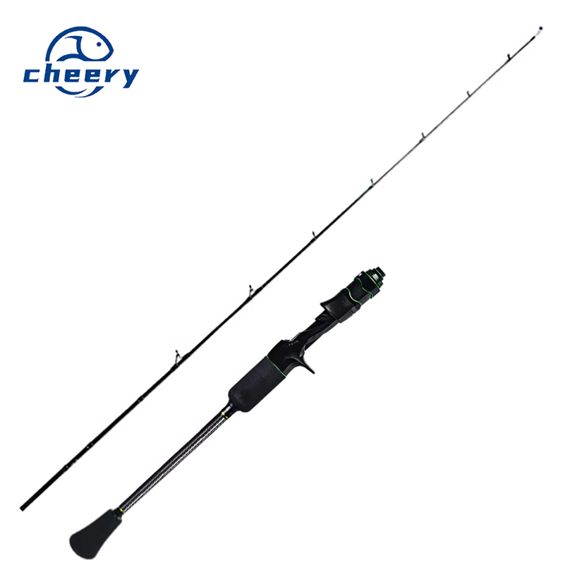 Japan Toray Carbon Fiber Saltwater Slow Pitch Jigging Rods Ultralight Solid Tip Boat Sea Fishing Jig Jigging Rod – Fishing Rod – view 1